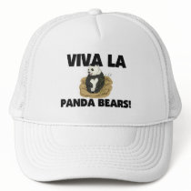 Viva La Panda Bears hats by AnimalShirts Viva La Panda Bears hats