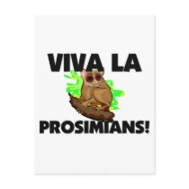 Viva La Prosimians postcards