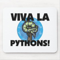Viva La Pythons mousepads by AnimalShirts Viva La Pythons mousepads