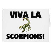 Viva La Scorpions cards by AnimalShirts Viva La Scorpions cards