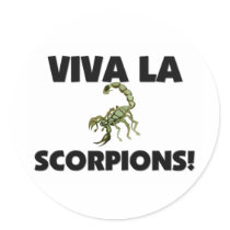 Viva La Scorpions stickers by AnimalShirts Viva La Scorpions stickers