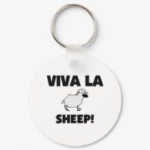 Viva La Sheep keychains