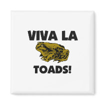 Viva La Toads magnets