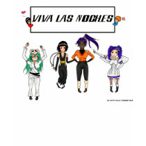 viva las noches 1 t-shirts