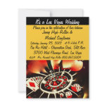 Viva Las Vegas Casino Theme Weddings Personalized Invite