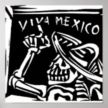 Viva Mexico- Mexico's "Day of the Dead" Print