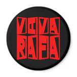 VIVA RAFA Red and Black magnets