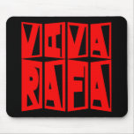 VIVA RAFA Red and Black mousepads