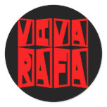 VIVA RAFA Red and Black stickers
