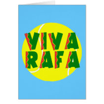 VIVA RAFA with Tennis Ball cards