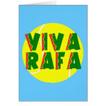 VIVA RAFA with Tennis Ball cards