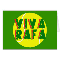 VIVA RAFA with Tennis Ball cards