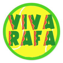 VIVA RAFA with Tennis Ball Sticker