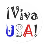 Viva USA stickers