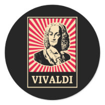 Vivaldi Round Stickers