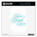 Vive el amor de la risa iPhone 2G skin