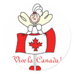 Vive la Canada! stickers