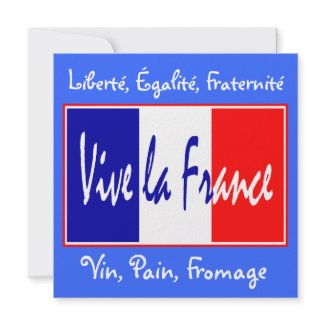 Bastille Day Party - Gifts, Invitations, Vive La France - Celebrate July 14 / 14 Juillet