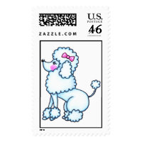 Vive La French Poodle! stamp