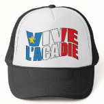 Vive l'acadie mesh hat