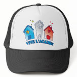 Vive L'acadie " Maison" Trucker Hat