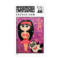 Vivi - The Candy Gal postage by udonchow Vivi - The Candy Gal postage