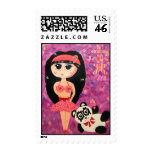 Vivi - The Candy Gal postage