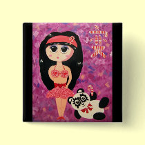 Vivi - The Candy Girl buttons