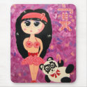 Vivi- The Candy Girl mousepads by udonchow Vivi- The Candy Girl mousepads