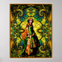 Vivian, Goddess Of Woodland Mystique posters