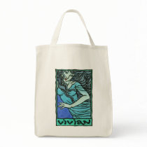 Vivian Organic Grocery Tote bags