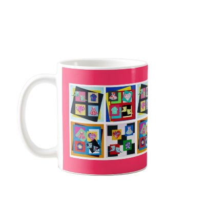 Vivid Art Origami Mug by babybunnyusa