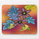 Vivid Flora Mouse Pad mousepads