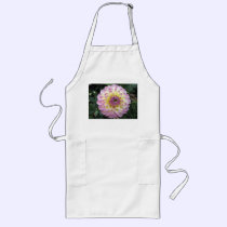 Vivid Lavender Creme Dahlia aprons