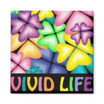 VIVID LIFE magnets by VioDeSign VIVID LIFE magnets