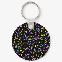 vivid notes keychains