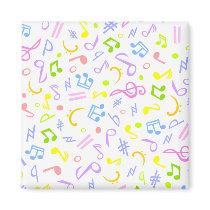 vivid notes_white magnets
