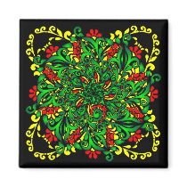 vivid pattern magnets