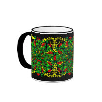vivid pattern mugs