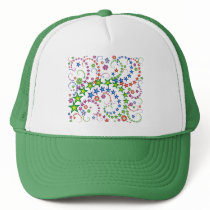 vivid star composition hats by VioDeSign vivid star composition hats