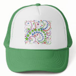 vivid star composition trucker hat