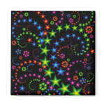 vivid star composition refrigerator magnets