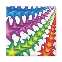 vivid star stripes magnets by VioDeSign vivid star stripes magnets