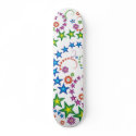 vivid stars_2 on wood skateboards
