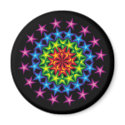 vivid stars circles magnets by VioDeSign vivid stars circles magnets