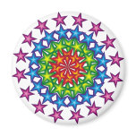 vivid stars circles magnet