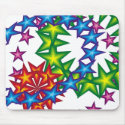vivid stars circles mousepads by VioDeSign vivid stars circles mousepads