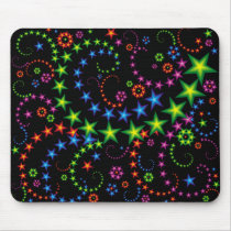 vivid stars composition mousepads