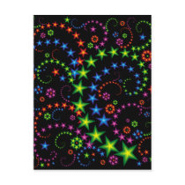 vivid stars composition postcards by VioDeSign vivid stars composition postcards