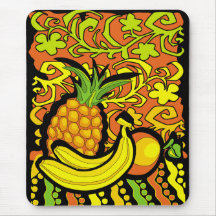vivid tropical still life mouse mat
